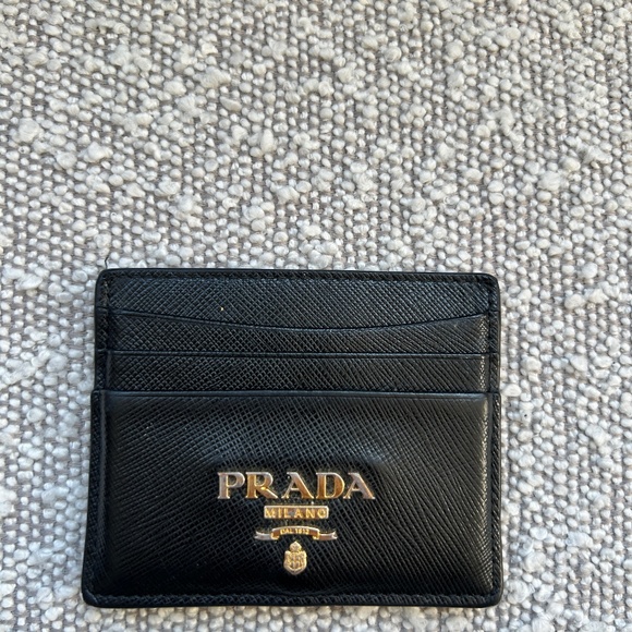 Saffiano Leather Card Holder - Picture 1 of 4